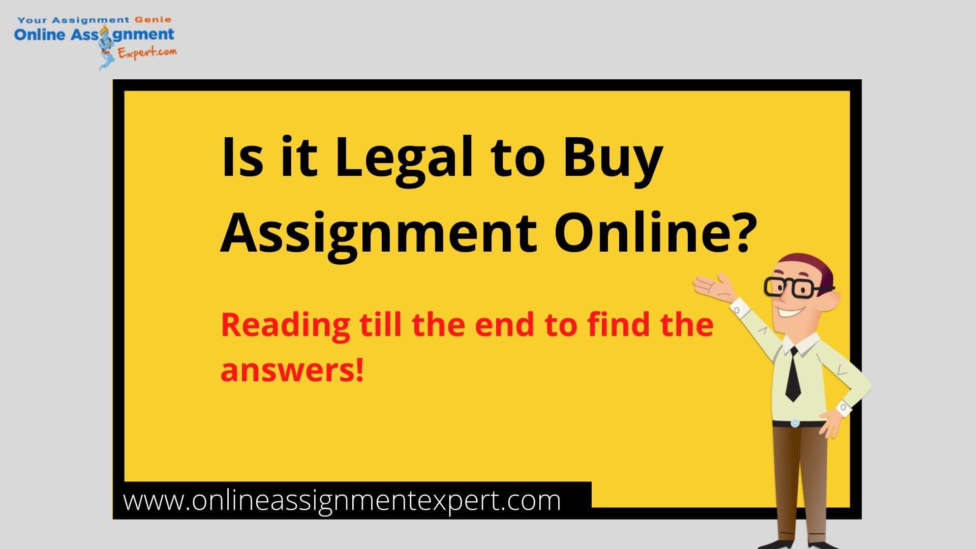 Is it Legal to Buy Assignment Online?