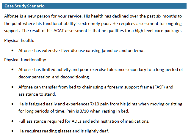 case study scenario example