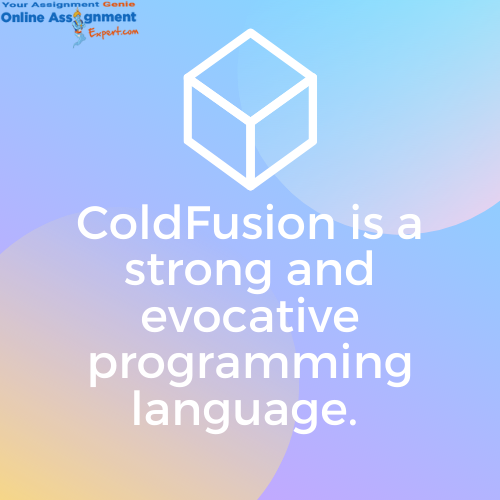 Coldfusion programe