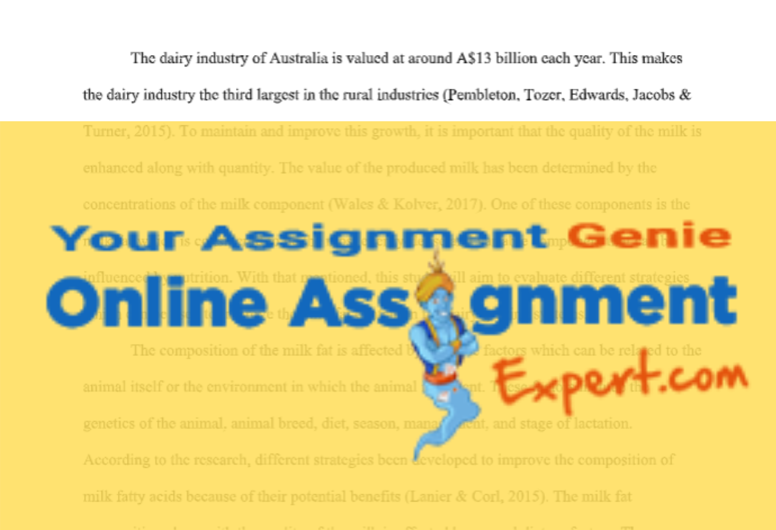 applied science assignment expert