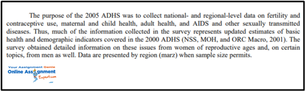 armenia demographic and health survey adhs 2