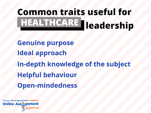 common traits useful for healthcare leadership