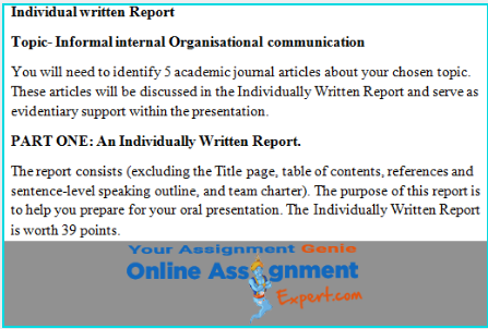 communication decisions assignment experts