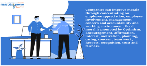companies can improve moral through concentrating on employee appreciation