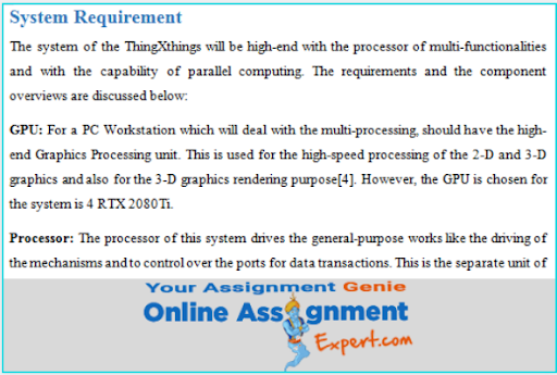 computer systems assignment solution