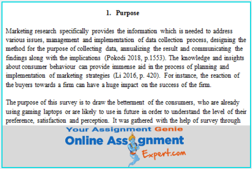consumer behavior marketing assignment sample