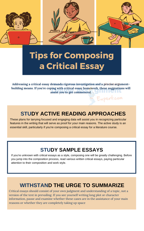 critical essay composing tips