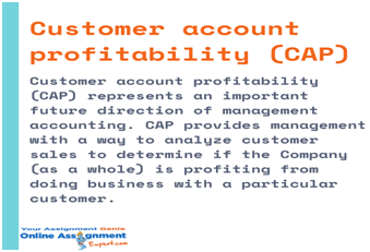 customer account profitability CAP