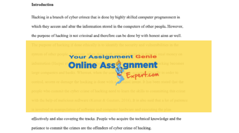 cyber terrorism assignment solution