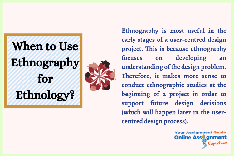 ethnology assignment sample