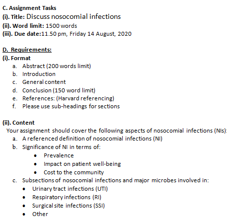 immunology assignment sample