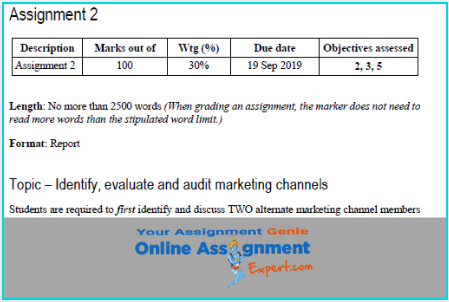 finance assignment sample