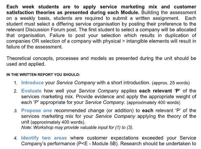 Marketing Strategy Assignment Sample