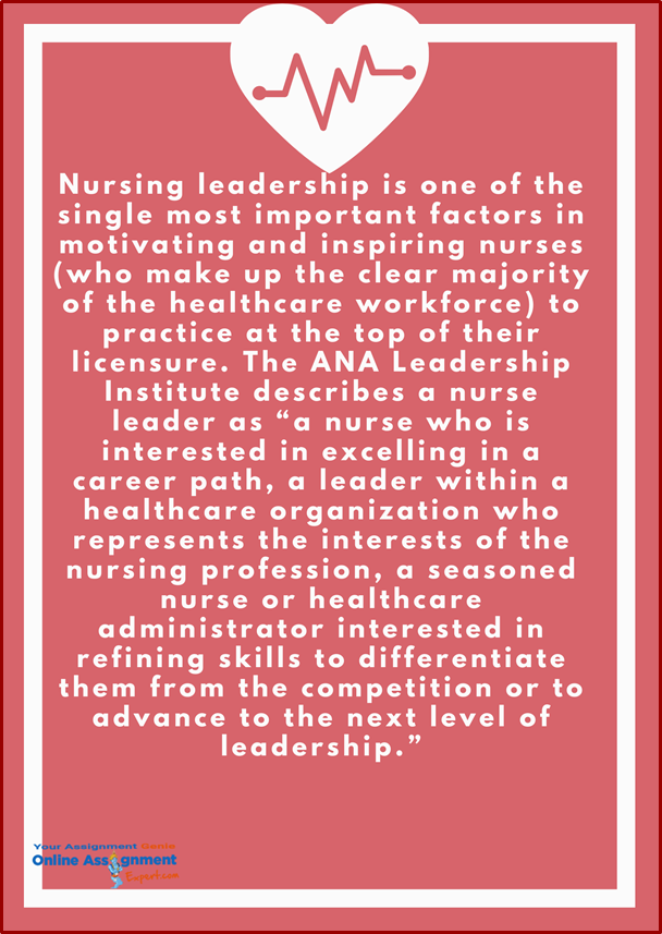 nurse leader interview report