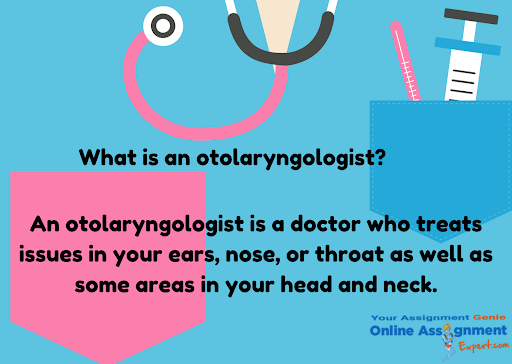 otolaryngology assignment help