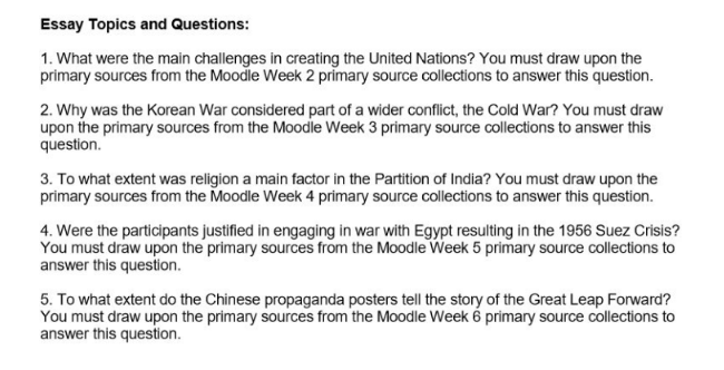 partition literature assignment question