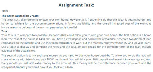 problem solving and modeling task assignment sample 3