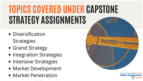 topics covered under capstone strategy assignment help