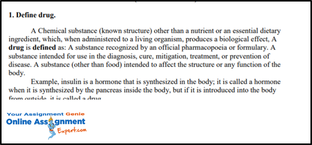 Biopharmaceutical Engineering Assignment Help 2