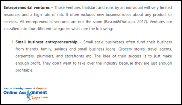 Entrepreneurship And Small Business Management Assignment Help 2