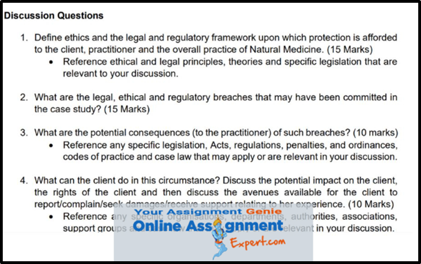 Recent Assignment Sample